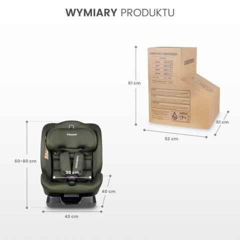 FOTELIK MUNDI I-SIZE BEIGE (40-150)