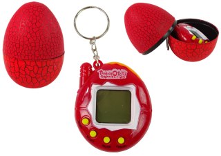 ND24_13406 Tamagotchi w Jajku Gra Elektroniczne Zwierzątko Czerwone 5905323216310