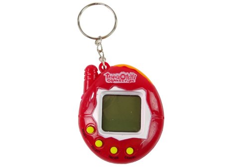 ND24_13406 Tamagotchi w Jajku Gra Elektroniczne Zwierzątko Czerwone 5905323216310