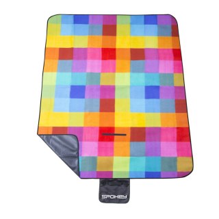 Spokey PICNIC COLOUR - Koc piknikowy; 130x150 cm