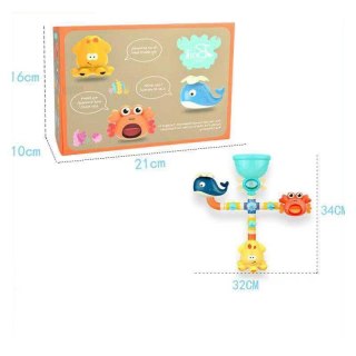 ND21_109154 Wiatraczek do kąpieli krab wieloryb ośmiorniczka