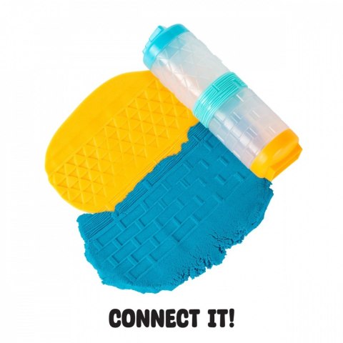 Piasek kinetyczny wonder factory never dry sand bag, pomarańczowy, czerwony