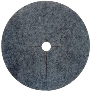 Zestaw krążków antychwastowych 6 szt. Bertoni - 60 cm, szary