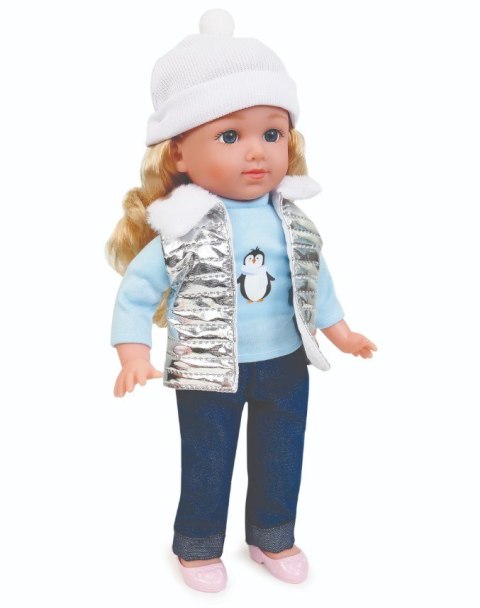 Lalka funkcyjna natalia w srebrnej kamizelce