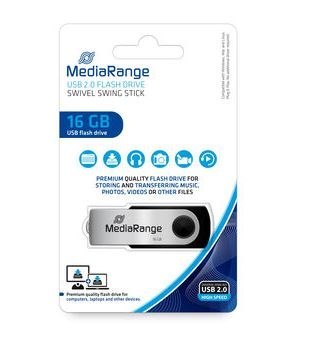 ND39_473227 PAMIEC 16GB USB 2.0 MEDIARANGE MR910 WB