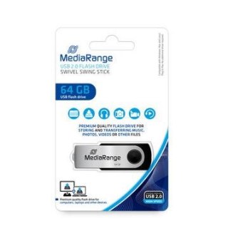 ND39_474705 PAMIEC 64GB USB 2.0 MEDIARANGE MR912 WB