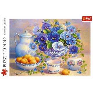 PUZZLE 1000 Niebieski bukiet 10466
