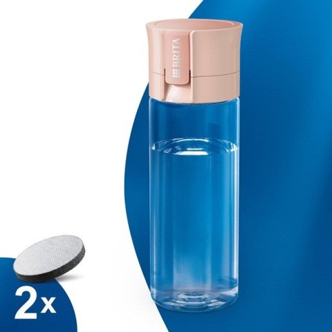 Butelka filtrująca Brita Vital (pastelowa brzoskwinia)