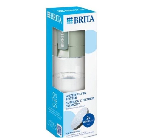 Butelka filtrująca Brita Vital (pastelowa zieleń)