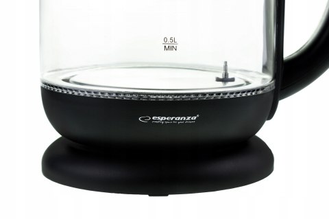 Czajnik elektryczny Esperanza LOIRE EKK027 (2200W 1.7l; kolor czarny)