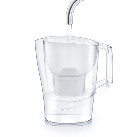 Dzbanek BRITA Aluna 2,4l + 2 wkłady MAXTRA (biały)