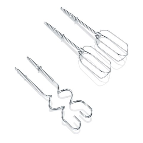 SEVERIN MIKSER RĘCZNY BIAŁY, 5 STOPNI PRĘDKOŚCI, FUNKCJA TURBO, SPIRALNY PRZEWÓD, 2 MIESZADŁA, 2 TRZEPACZKI, MOC 400W HM3830