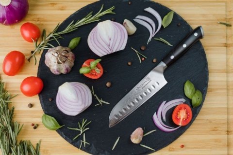 Nóż santoku Santoku Kohersen Elegance Ebony Wood 12,7cm
