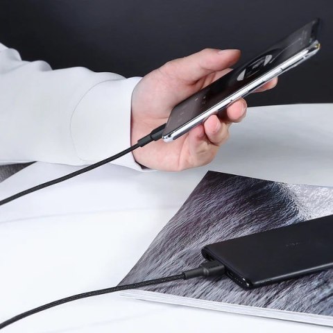 AUKEY CB-CL02 NYLONOWY KABEL USB C-LIGHTNING 1.2M