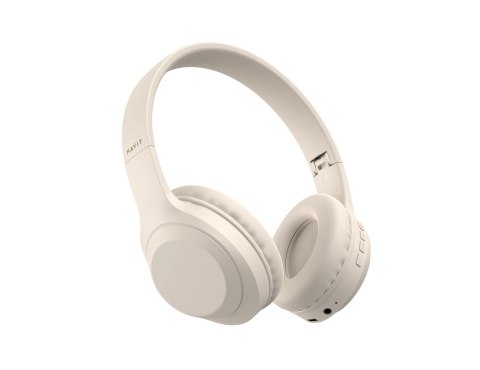 Bezprzewodowe słuchawki nauszne Havit H628BT (beżowe)