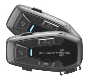 Interkom motocyklowy INTERPHONE U-COM 7R, komplet na 2 kaski