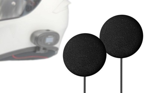 Interkom motocyklowy Sena 5R-01D 5R Bluetooth 5.1 700m z wyświetlaczem LCD i uniwersalnym zestawem mikrofonów na 2 kaski