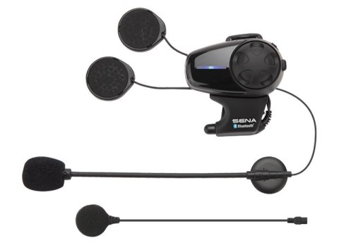 Interkom motocyklowy Sena SMH10-11 Bluetooth 3.0 900m z mikrofonem na pałąku na 1 kask