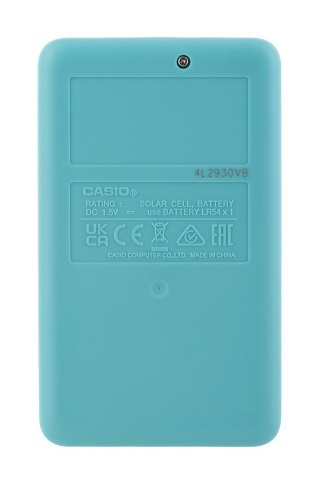 CASIO Kalkulator kieszonkowy SL-310UC-GN BOX, 10-cyfrowy, 70x118mm, kartonik, zielony