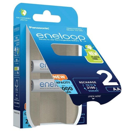 PANASONIC ENELOOP AA 2000mAh 2 szt