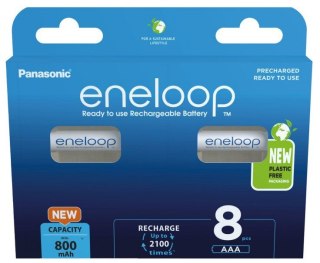 PANASONIC ENELOOP AAA 800 mAh 8 szt