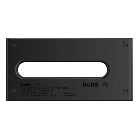 XTAR ŁADOWARKA DO AKUMULATORÓW R03 / AAA ORAZ R6 / AA LI-ION 1,5V / NIMH L8