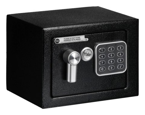 Yale Mini Electronic Safe Black Sejf podstawowy YSV mini czarny