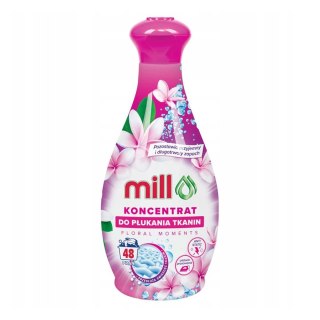 MILL Koncentrat do płukania tkanin FLORAL MOMENTS 1,3L 48 płukań (opak.zb 9 szt.)