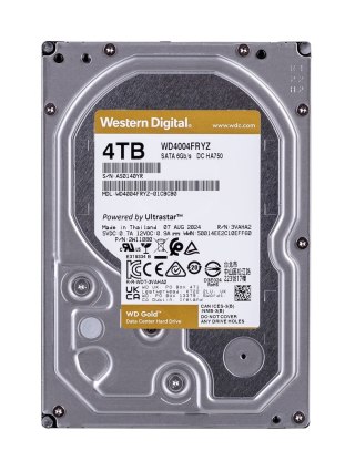 Dysk serwerowy HDD WD Gold DC HA750 WD4004FRYZ (4 TB; 3.5"; SATA)