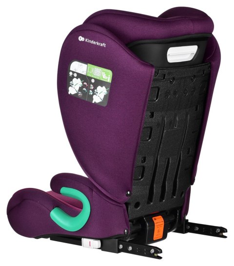 Kinderkraft Fotel Junior Fix 2 i-Size 100-150cm Cherry Pearl