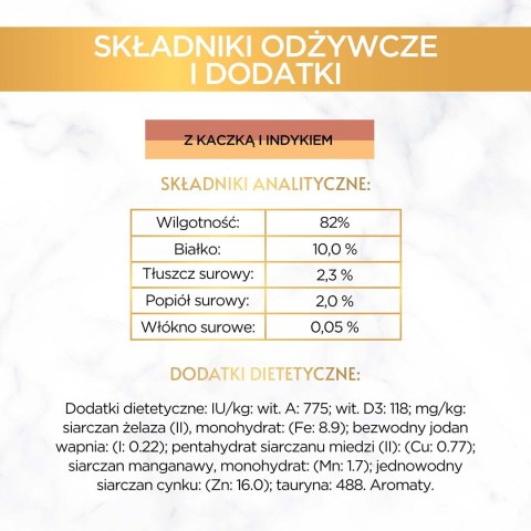 Gourmet Gold mokra karma dla kota z kaczką i indykiem 85g