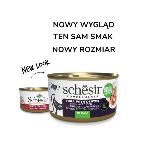 SCHESIR Oceanic Adult Tuńczyk z Dentykiem 70g
