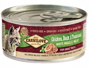 CARNILOVE WMM CHICKEN, DUCK & PHEASANTFOR 100 g