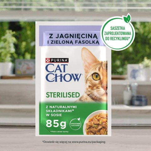 PURINA CAT CHOW STRLS Jag&Fasola 20+6 saszet. 2,21kg