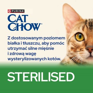 PURINA CAT CHOW Sterilized - sucha karma dla kota - 1,5 kg