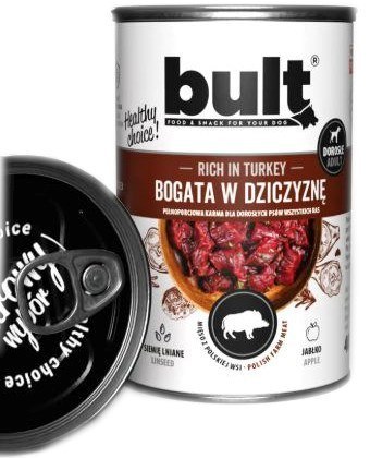 BULT Puszka bogata w dziczyznę 800g