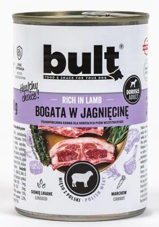 BULT Puszka bogata w jagnięcinę 800g