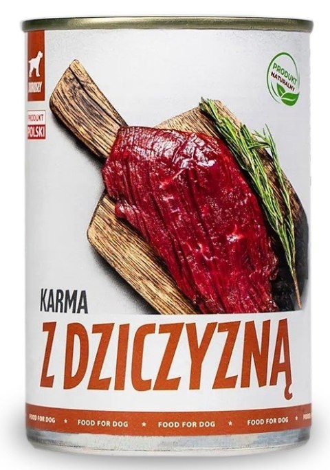 Tuf Tuf Puszka mielonka z dziczyzną 800g