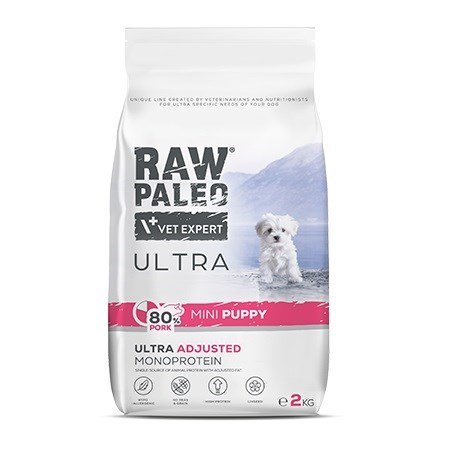 VetExpert Raw Paleo Ultra Pork Mini Puppy 2kg
