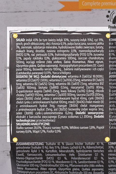 BIOFEED Euphoria Fresh Meat Adult Medium & Large Indyk Monoprotein 2kg