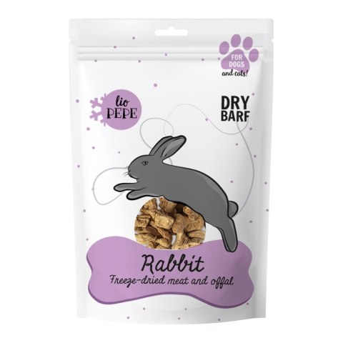Paka Zwierzaka Lio Pepe Przysmak Rabbit (królicza wątróbka) XL 180g