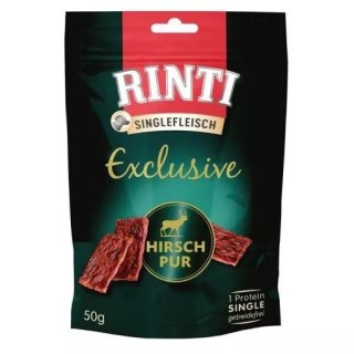 Rinti Singlefleisch Exclusive przysmak jeleń 50g