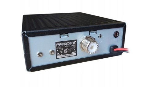 CB Radio PRESIDENT Teddy II+ 12/24V + ASC 7 kolorów AM/FM