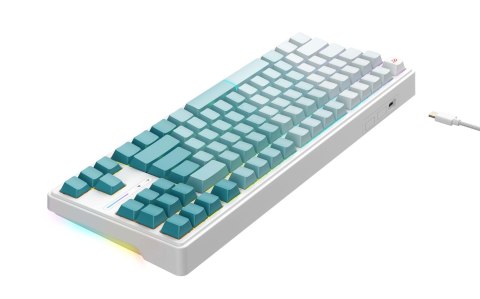 Klawiatura gamingowa Havit KB901L (biało-zielony)