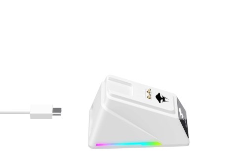 Mysz gamingowa bezprzewodowa Havit StarBlaze-1 (biało-czarny)