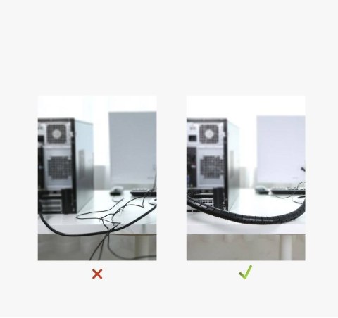 Ugreen maskownica organizer do kabli 1.5m LP121