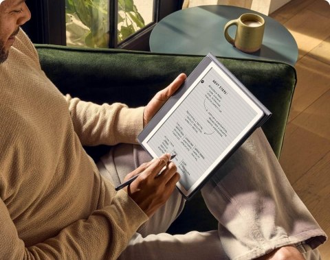 Ebook New Kindle Scribe - 2024 release 10.2" glare-free 64GB Wi-Fi (Without Lockscreen Ads) with Premium Pen Tungsten