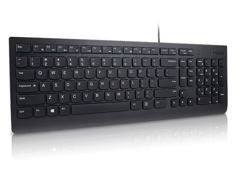 Lenovo Essential klawiatura Uniwersalna USB QWERTY US English Czarny 4Y41C68681