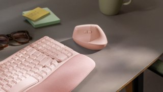 Mysz Logitech Lift Vertical Pink