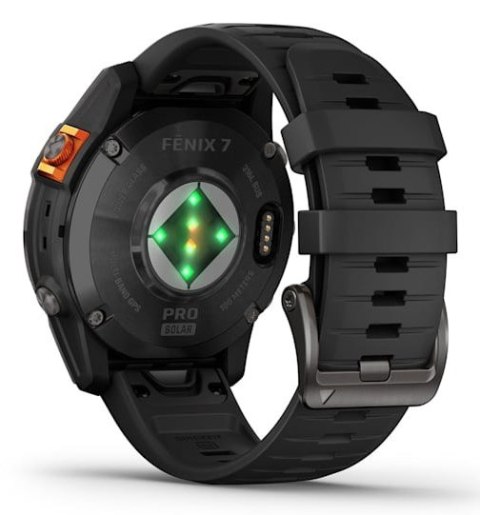 Zegarek sportowy Garmin Fenix 7 Pro Solar Edition Slate Grey / Black Band